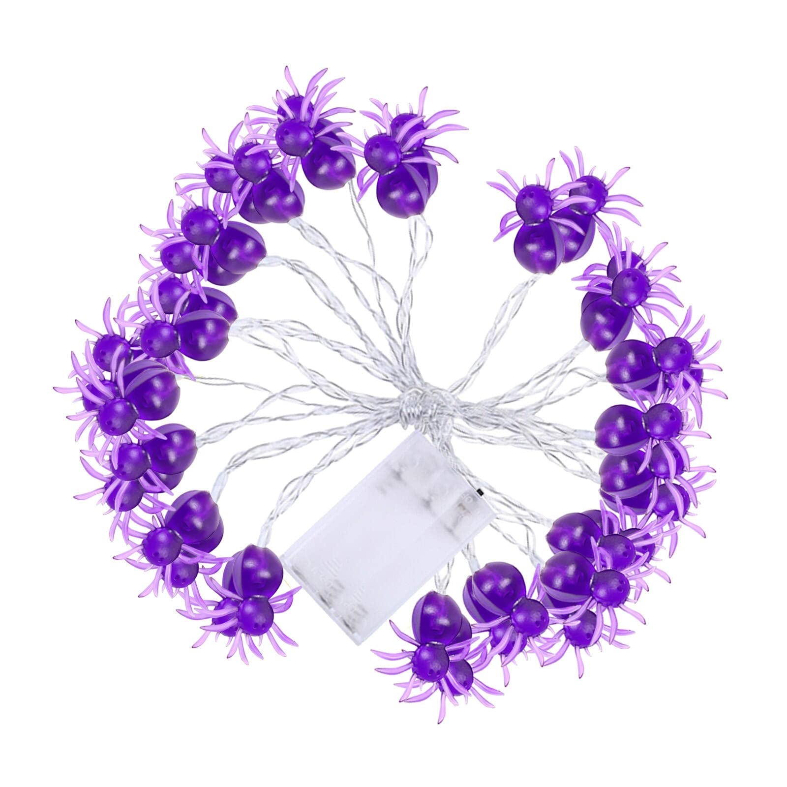 Set Decorazioni Feste Viola - 8 Ventagli Di Carta 30,5 Cm Per Addio Al Nubilato, Halloween, Laurea, Compleanno - 2