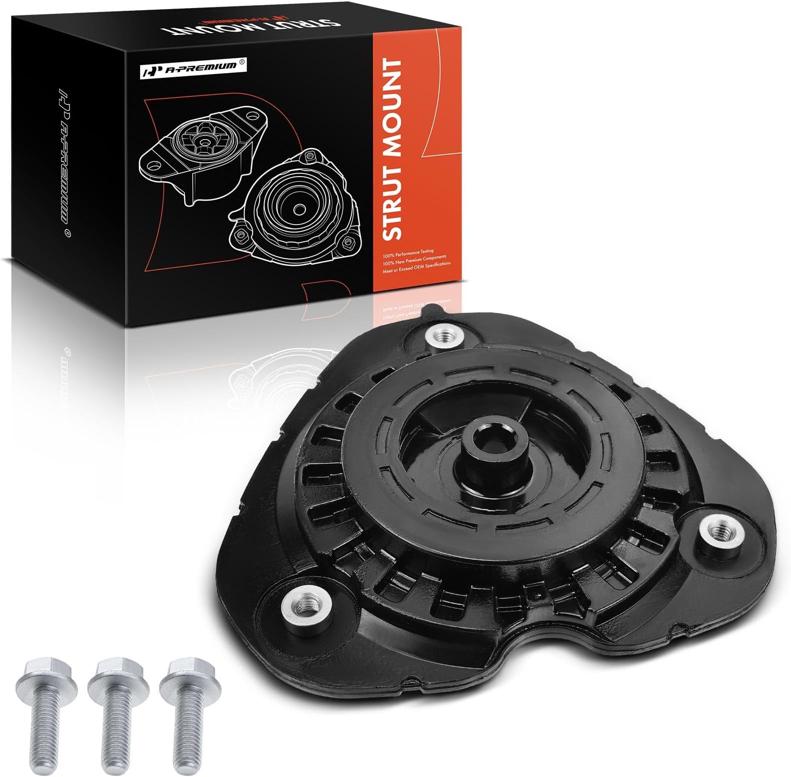 A-Premium Front Driver or Passenger Suspension Strut Mount Compatible with Nissan Altima 2007-2013 2.5L 3.5L, Maxima 2009-2014 3.5L