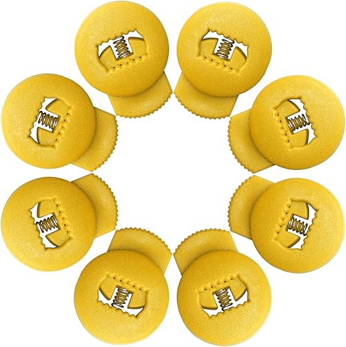 Miniatura 8 de Cerraduras para guantes, paquete de 8 cerraduras de encaje para guantes de béisbol, no requieren más nudos, ajuste universal para guantes de béisbol