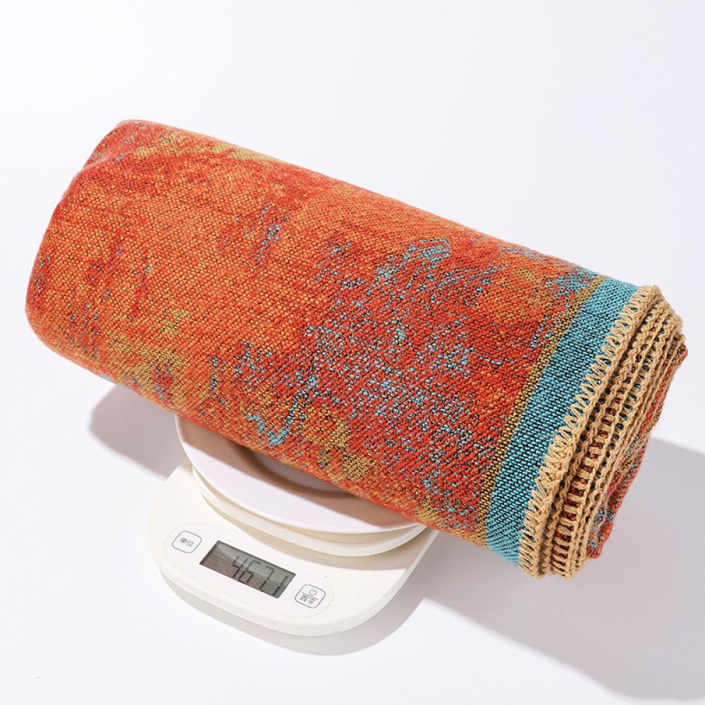 HGJH Scialle Invernale Avvolge Mantella Poncho,Caldo Modello Vintage Sciarpa Pashmina Sciarpa Avvolgente Elegante Cardigan Aperto sul Davanti Coperta Leggera per Le Donne Autunno Inverno