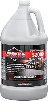 Armor S2000 Sodium Silicate Concrete Densifier and Surface Hardener - 1 Gallon - Ready to Use