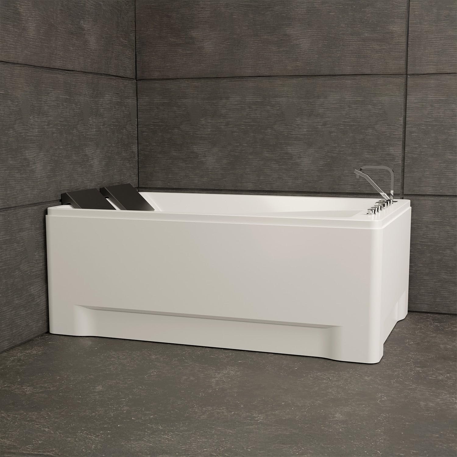 Baignoire Balnéo Tonsay Duo Jets 180 x120 x68 cm, by SPALINA