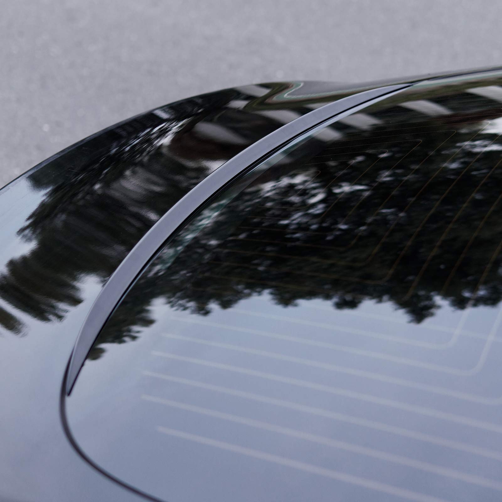 Buy Xipoo Fit Tesla Model 3 Spoiler Trunk Lip Rear Spoiler Lip Kit ...