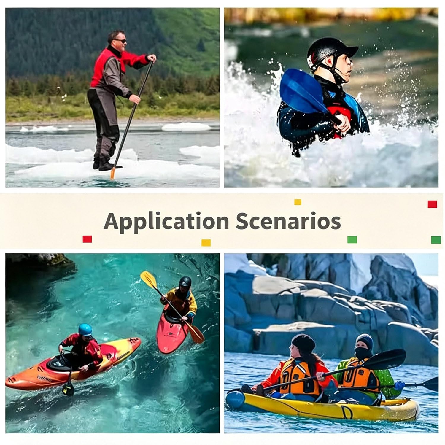 Muta Stagna Da Uomo, Impermeabile Traspirante per Sport Acquatici L