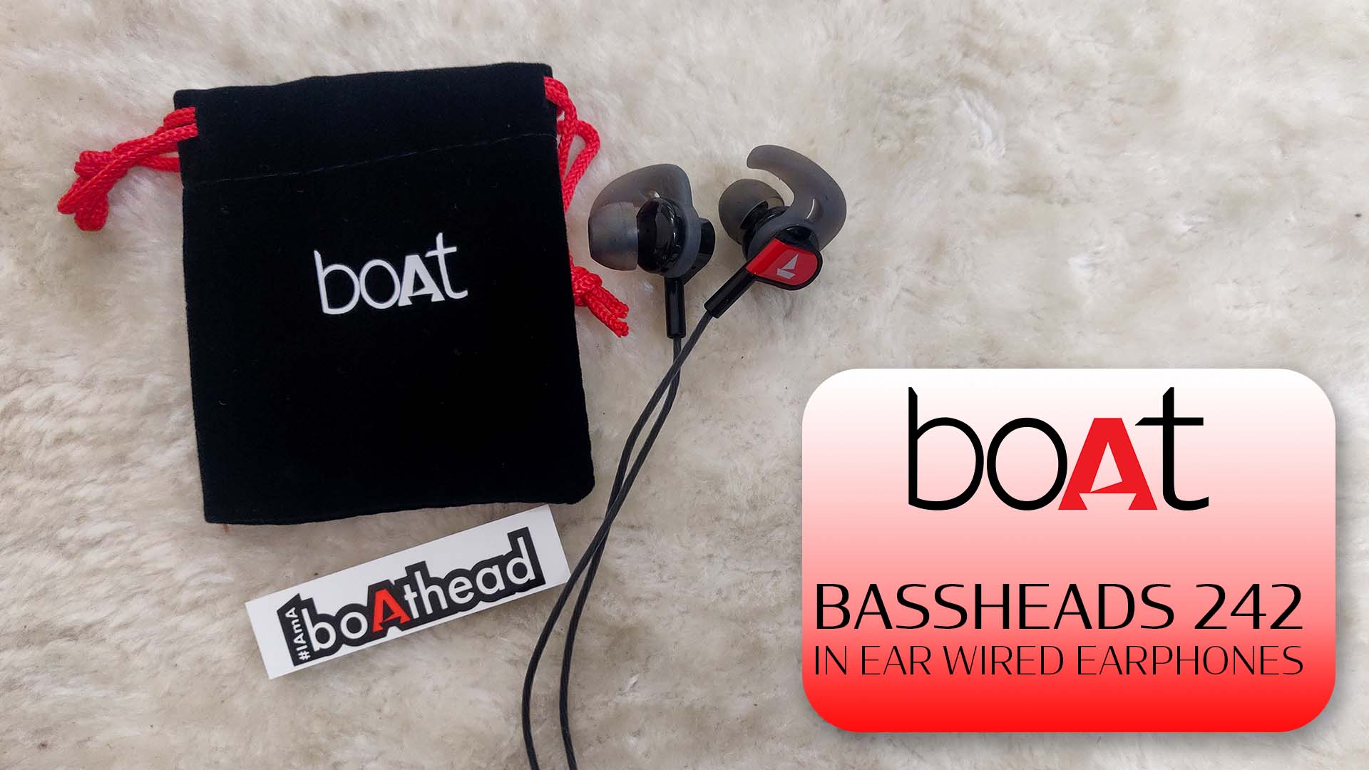 boAt Bassheads 242 in Ear Wired Earphones