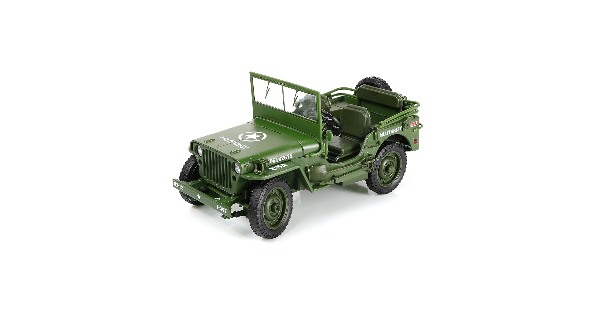 コンバットチョロQ NO.C-01 U.S. WILLYS MB JEEP Amazon.com: NUOTIE 1/18 Scale Military Tactical Jeep Car