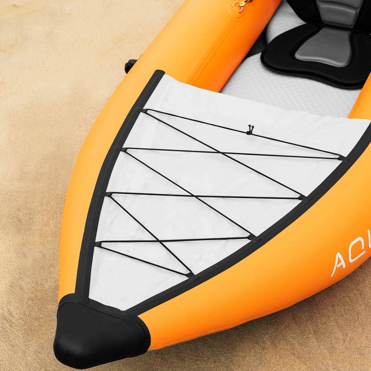 AQUATEC Kayaks inflables – Opciones Profesionales e intermedias, Asientos Individuales o para Dos Personas – Completos con Asientos, remos y Accesorios