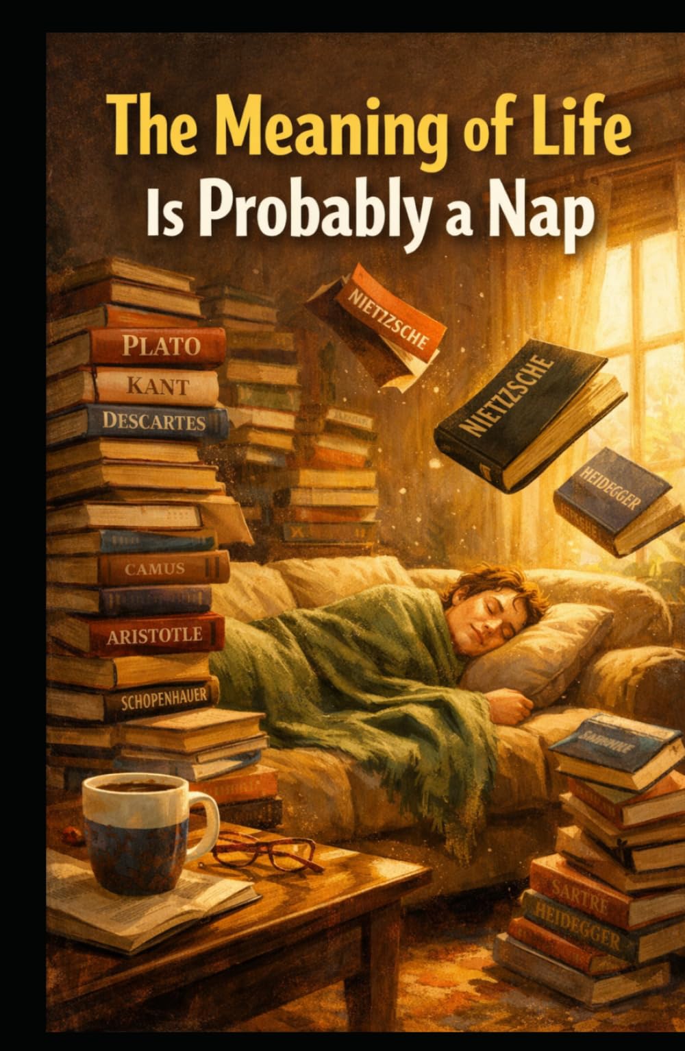 The Meaning of Life Is Probably a Nap: A Deeply Unserious Guide to Purpose, Philosophy, and the Art of Lying Down