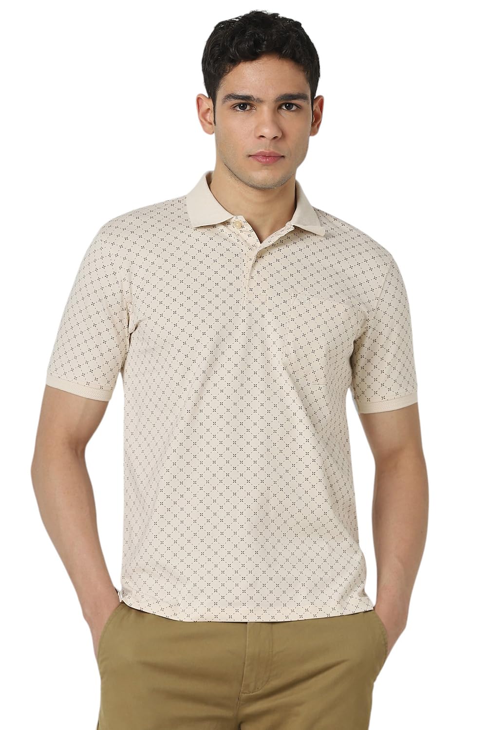 peter england Men's All Over Printed T-Shirt | Cotton Rich-picture-30