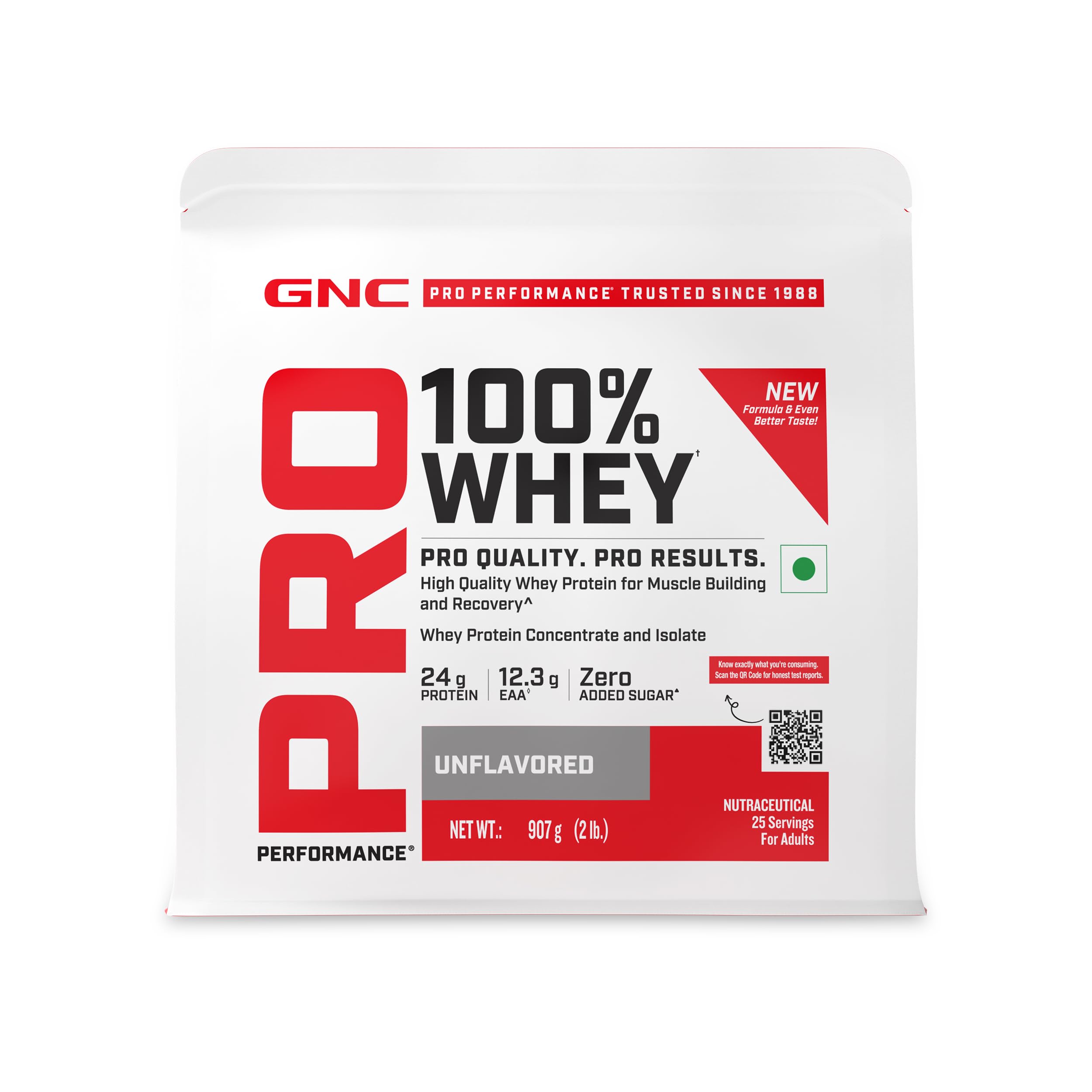 GNC Pro Performance 100% Whey Protein Powder | 8.8 Lbs : 4 KG (1 KG X 4 Pouches) + Bucket | 24g Protein Chocolate Supreme | 5.5g BCAA | Boosts Strength & Endurance | Builds Lean Muscles | Fastens Muscle Recovery | Formulated In USA — Amazon image 27