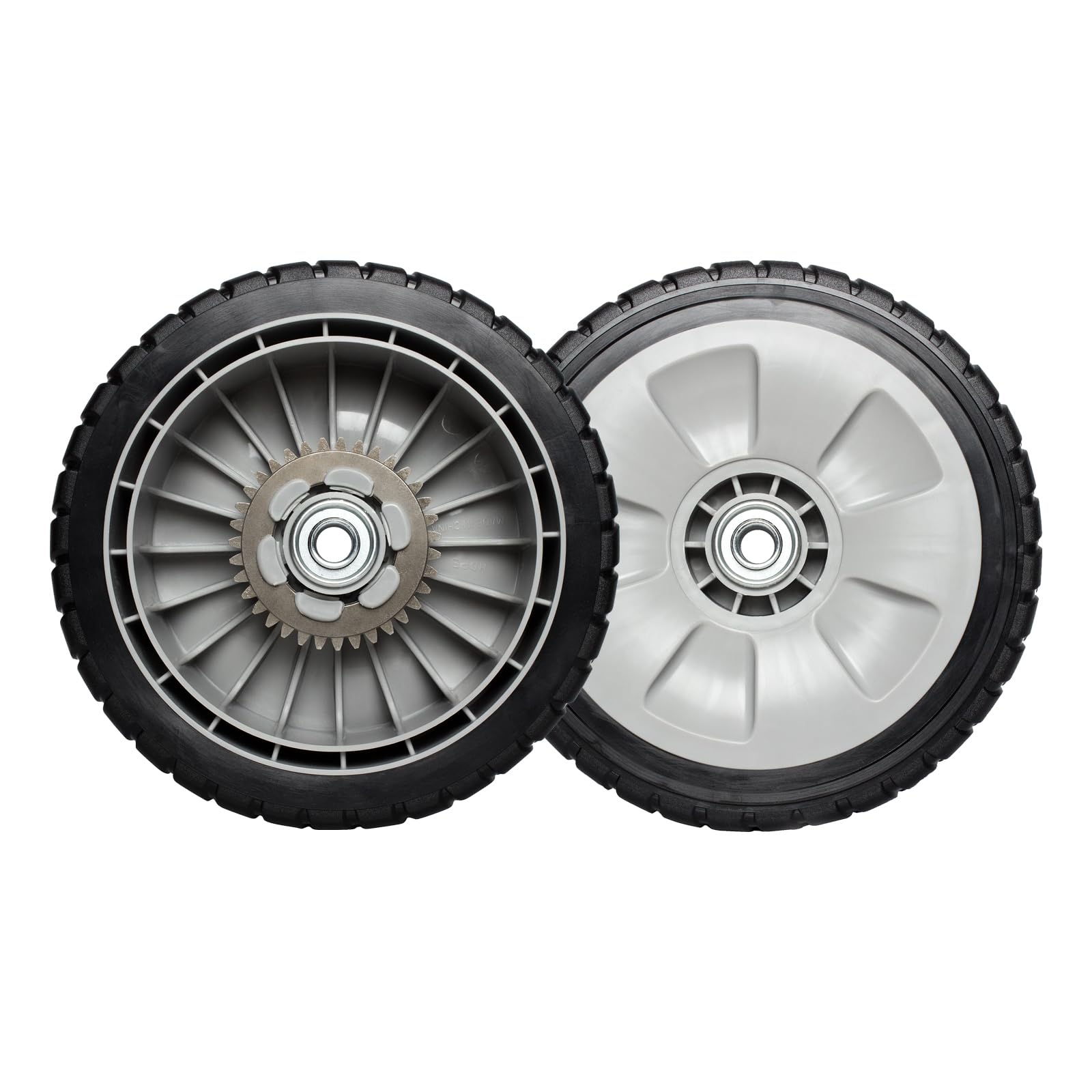 Photo 1 of 2pcs Lawn Mower Rear Wheels Replaces 42710-VE2-M02ZE 42710-VE2-M00ZE - 8" Wheels Assebmly Fit with HRT216 HRR216 HRS216