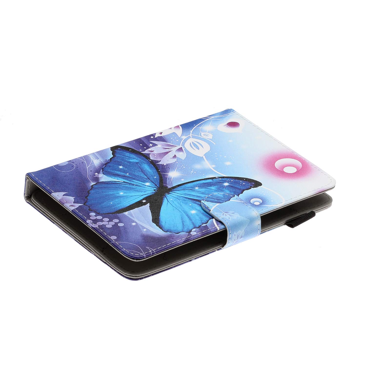 Custodia Universale In Pelle Per Tablet 9-10.5 Pollici - Con Supporto Regolabile, Compatibile Con Fire HD 10, Samsung Galaxy Tab A 10.1, S4 E Altri, Colore Nero