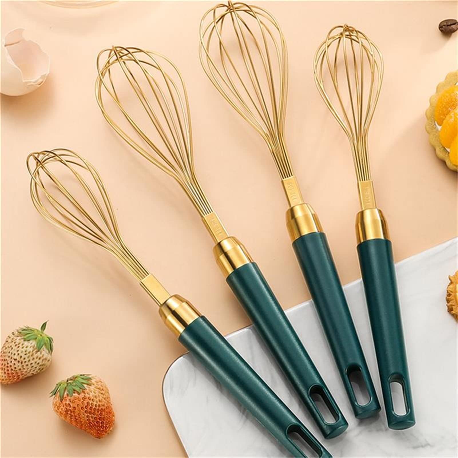 Frusta da cucina Carattero dell'uovo portatile Piccola torta di frusta manuale Fai da te Miscelatore Agitatore Milk Froterra Casa Cucina Bar Forniture da forno Forniture da cucina Sbattitore a Mano