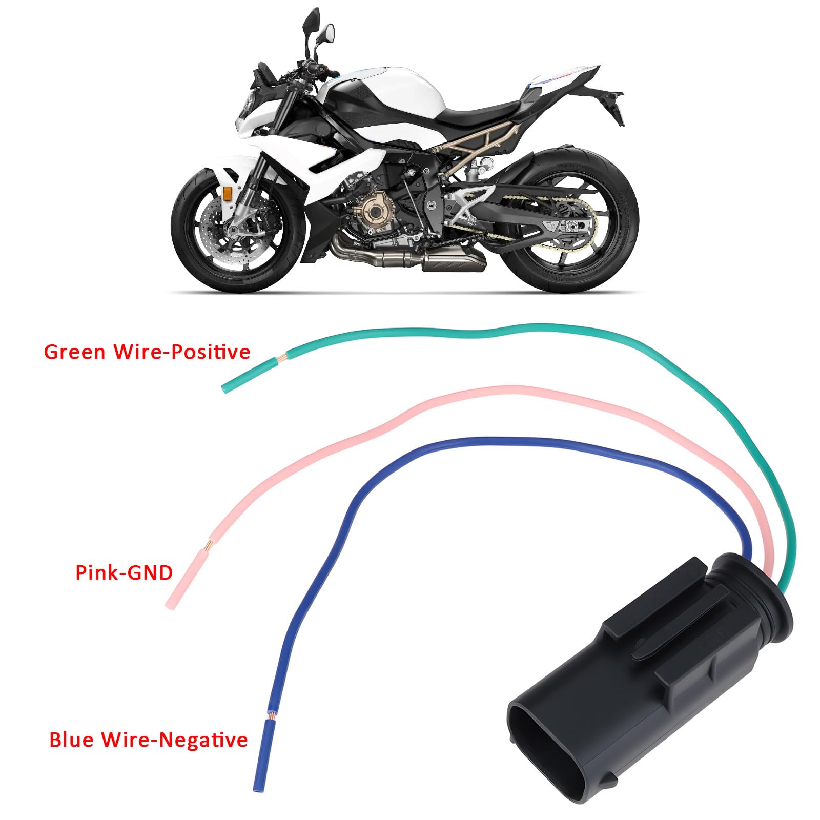 Cavo Adattatore 12V 2 Pezzi Compatibile BMW S1000R S1000RR S1000XR