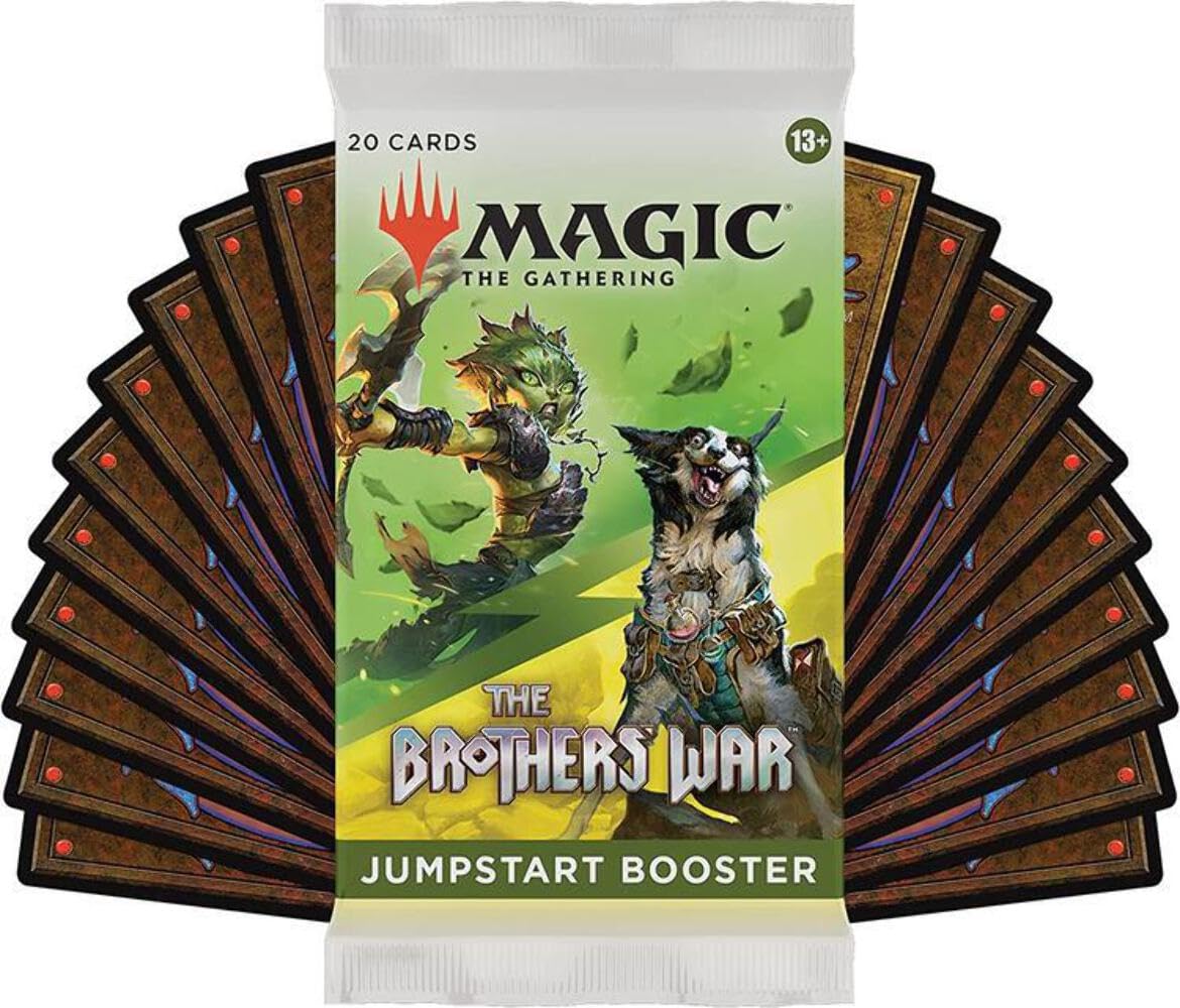 Amazon.com: MTG: The Brothers' War Jumpstart Single Booster : Toys