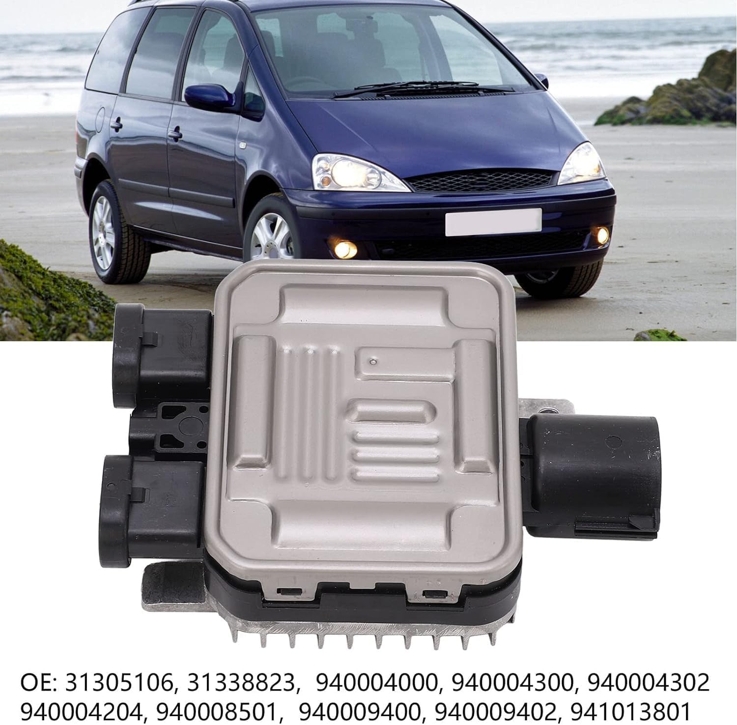 31305106 Unità di controllo per riscaldamento, ventilazione, ventola del radiatore, modulo di controllo di ricambio per Ford Mondeo S-MAX Galaxy Volvo S60 S80 V60 V70 940004204 940004300 940004302