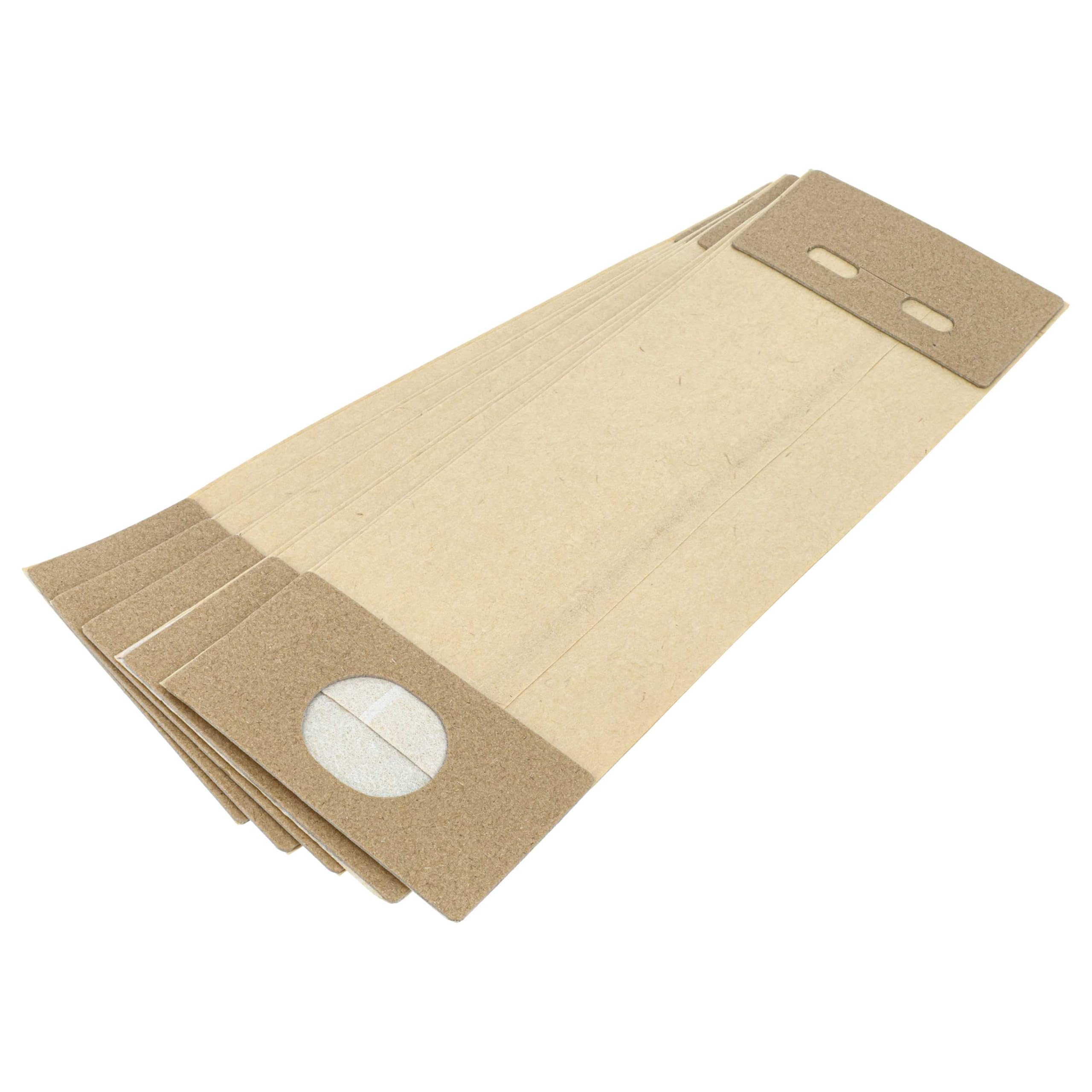 vhbw 5x Dust Bag compatible with Makita BO5021, BO6030, BO5020, BO4900VJ Electric Sander, Orbital Sander - Tool Bag Set, paper