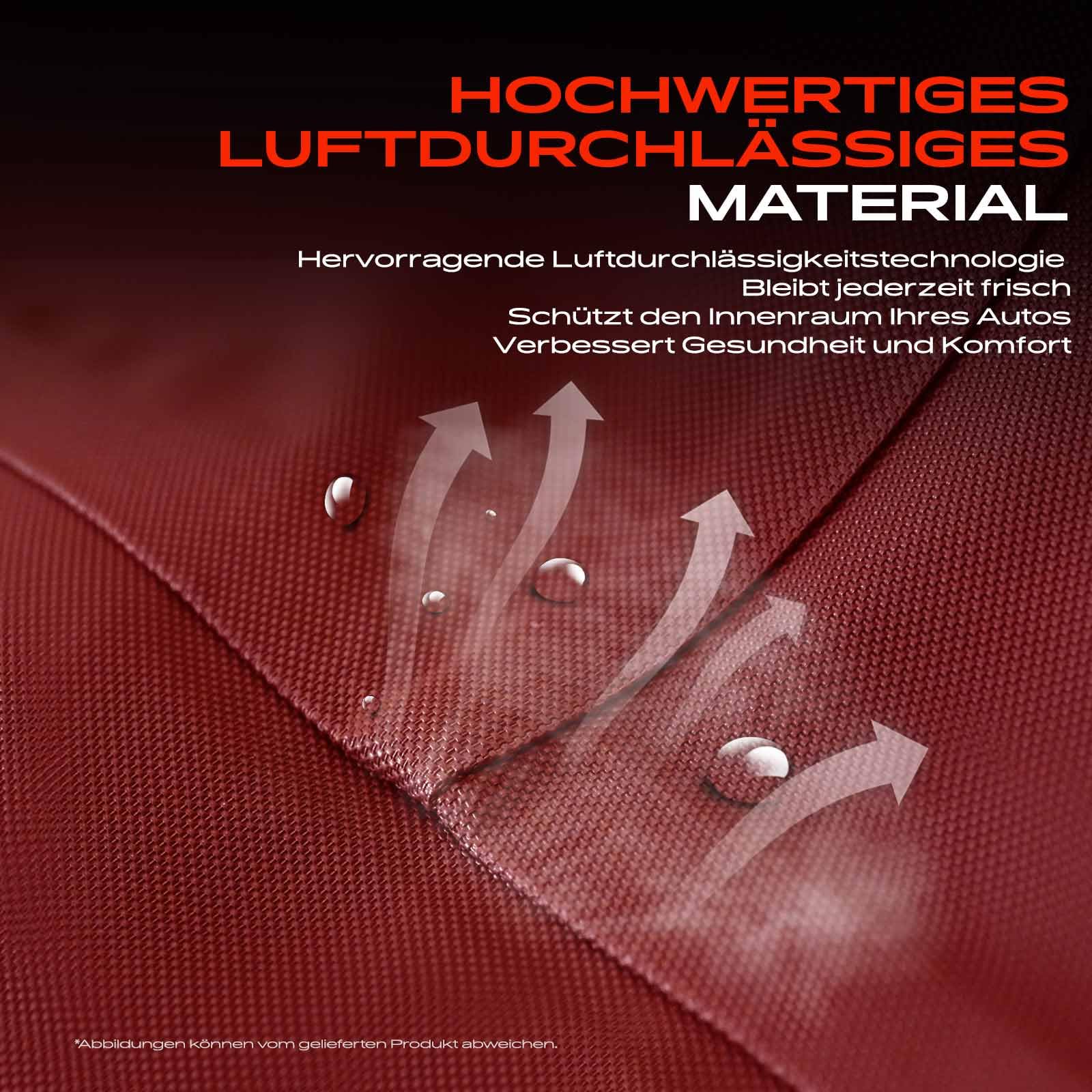Frankberg Capota convertible Softtop Verdeckbezug BordeauxRojo Plastik Compatible con Serie 3 E36 1990-1998 Berlina