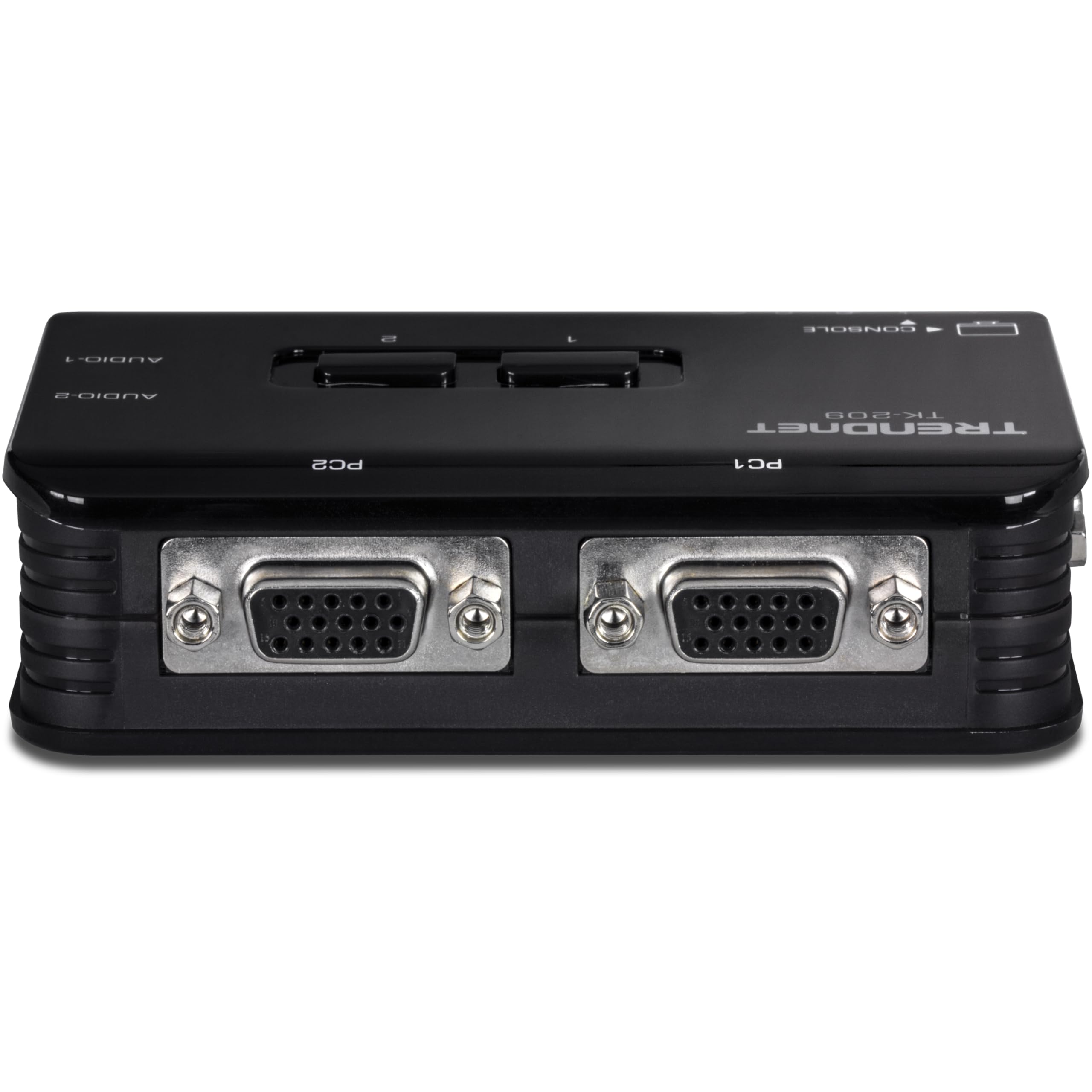 TRENDnet, TK-209K, Kit commutateur KVM USB 2 Ports et câbles avec Audio, Gestion de Deux PC, USB 1.1, Connexion à Chaud, Analyse Automatique, raccourcis Clavier