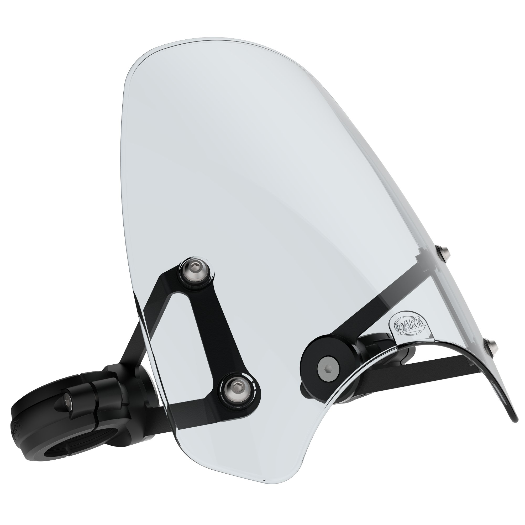 Dart Classic Flyscreen (Crystal Clear) Motorcycle Windscreen 
