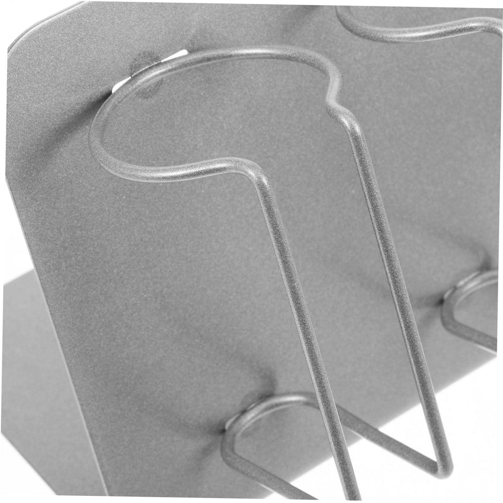 VALICLUD Elektrisches Push-Scissor-Rack Körperpflege Schermaschinen Gestell Haarschneider Männer Friseur -Werkzeugorganisator Aufbewahrungsregal für Schönheitssalons Rostfreier Stahl Silber