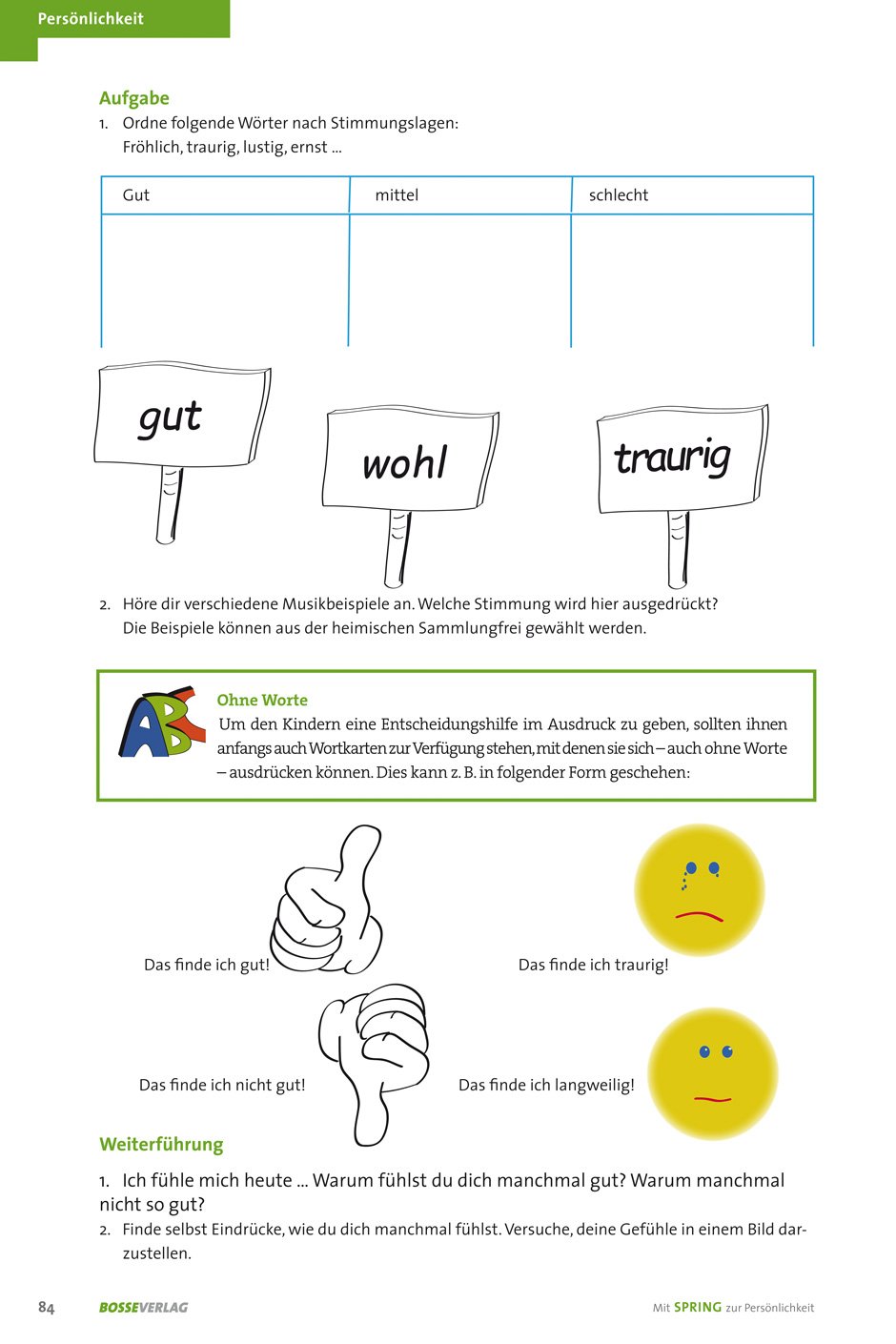 SPRING. Sprache lernen durch Singen, Bewegung und Tanz. Buch mit Audio-CD
