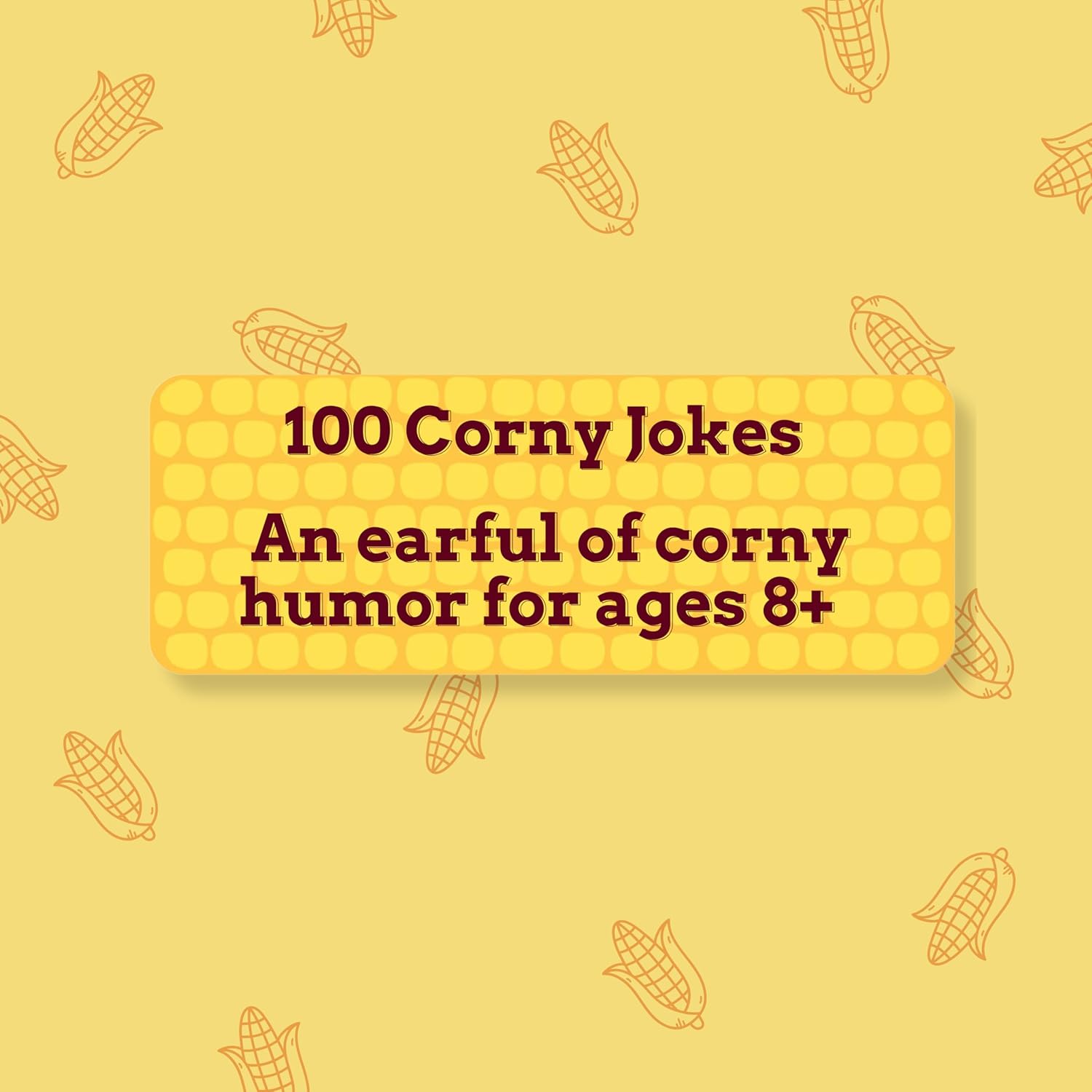 Ridley’s 100 A-maize-ing Corny Joke Cards – Includes 100 Jokes for Kids and Adults, Funny Jokes for Family-Friendly Fun – Makes a Great Gift Idea