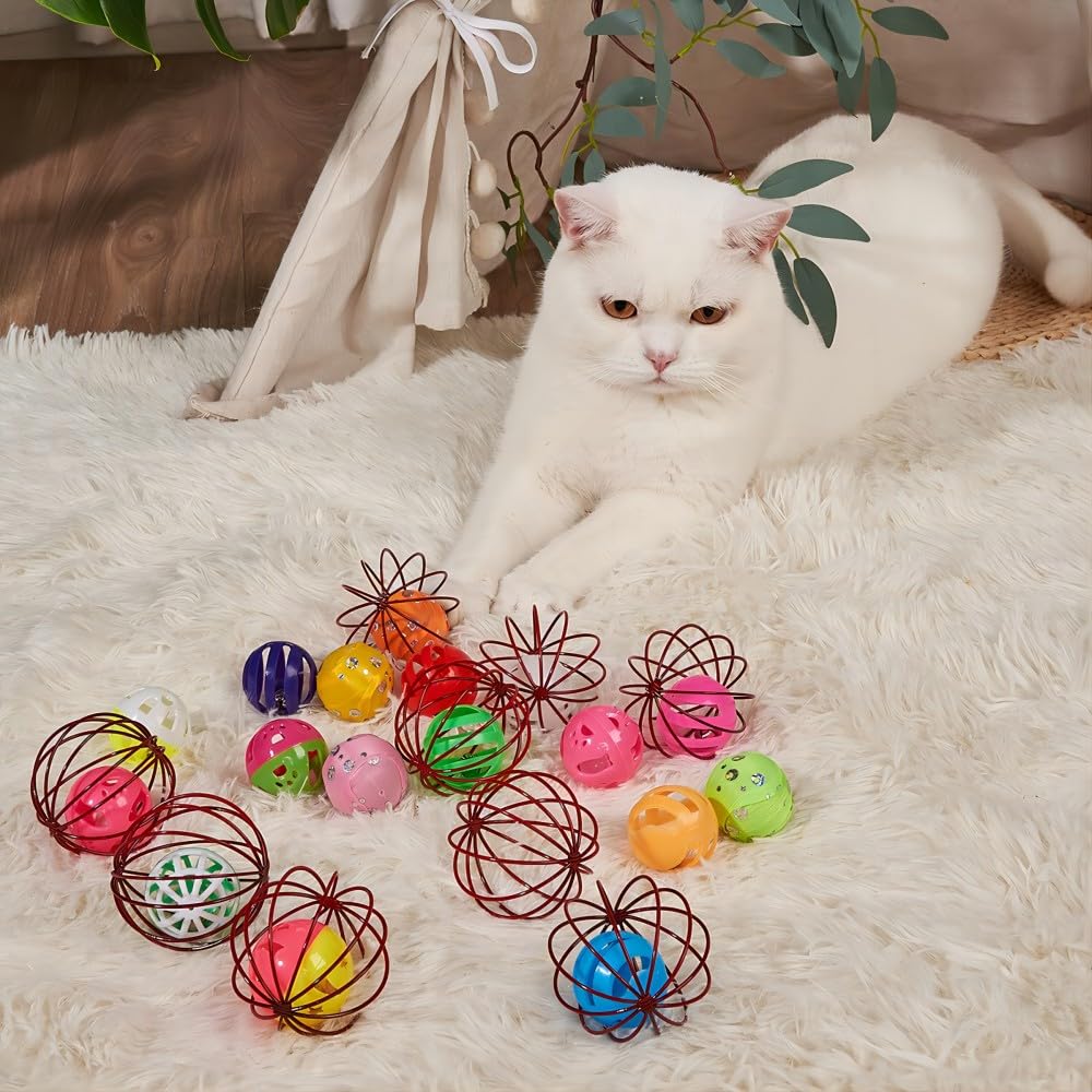 Fapiwen Cat Bell Balls, 2 Pcs 1