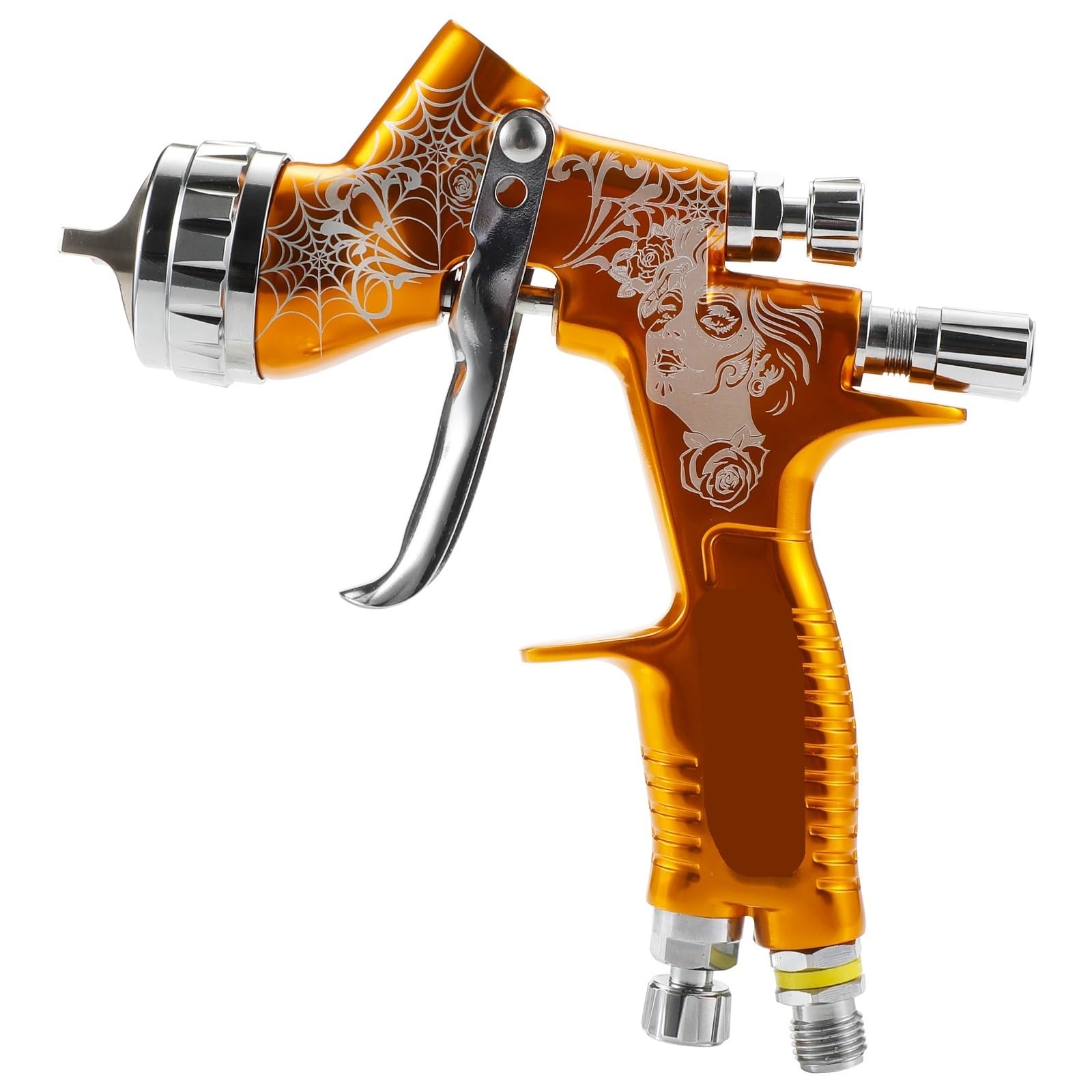 JVDDI Pro Lite 1.3mm Fluid Tip Air Cap Spray Gun 600ML CUP for TOOLS