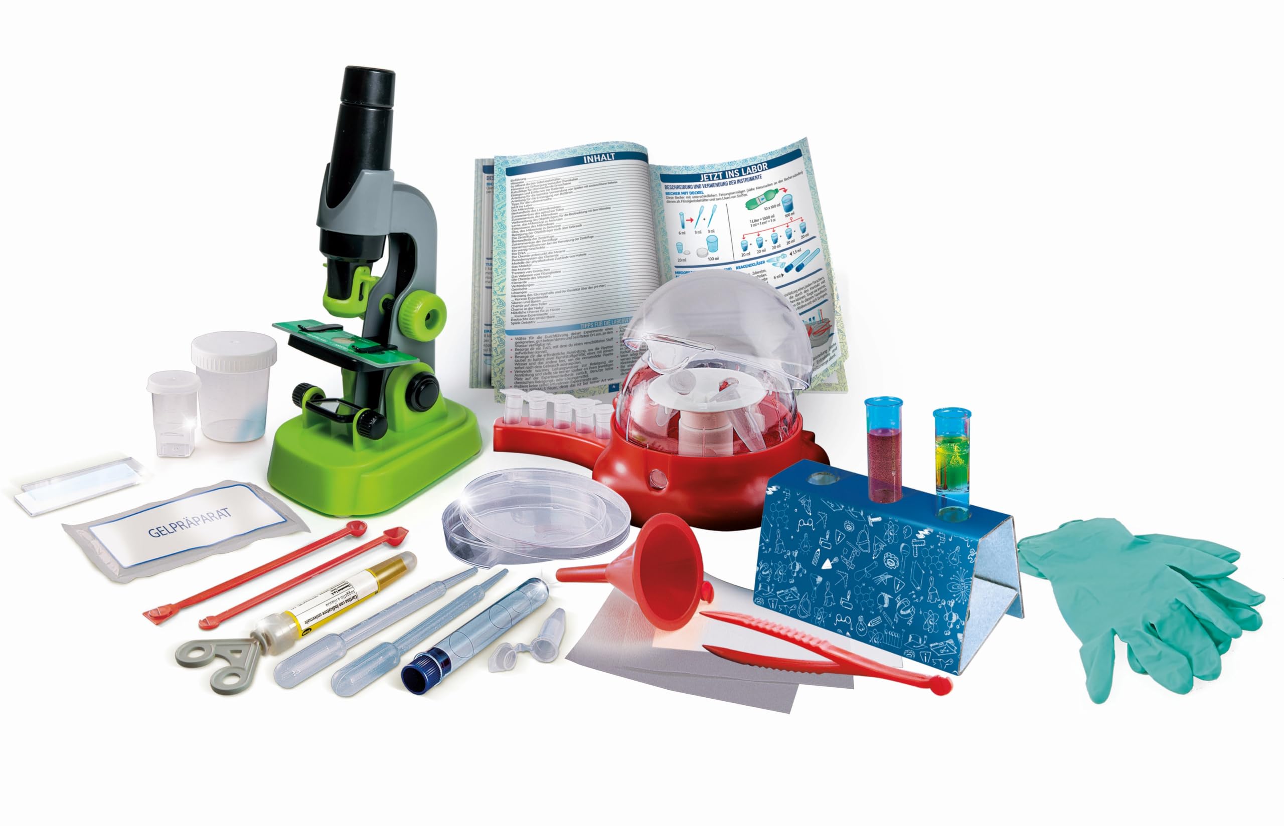Das Superwissenschaftslabor (Experimentierkasten)