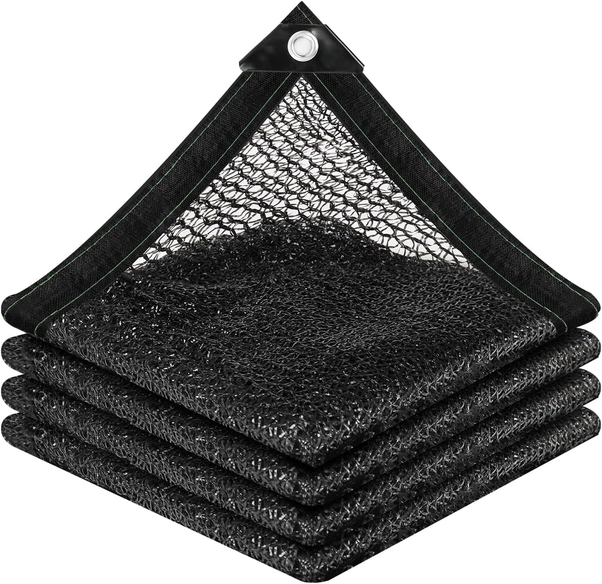 30% Sunblock Shade Cloth Net Black Resistant – 8×12 Ft Garden Shade Mesh for Plant Cover, Greenhouse, Chicken Coop, Kennels, Tomatoes Plants
