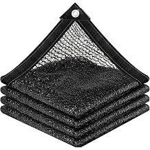 vensovo 30% Sunblock Shade Cloth Net Black Resistant - 6x16 Ft Garden Shade Mesh for Plant Cover, Greenhouse, Chicken Coop, Kennels, Tomatoes Plants