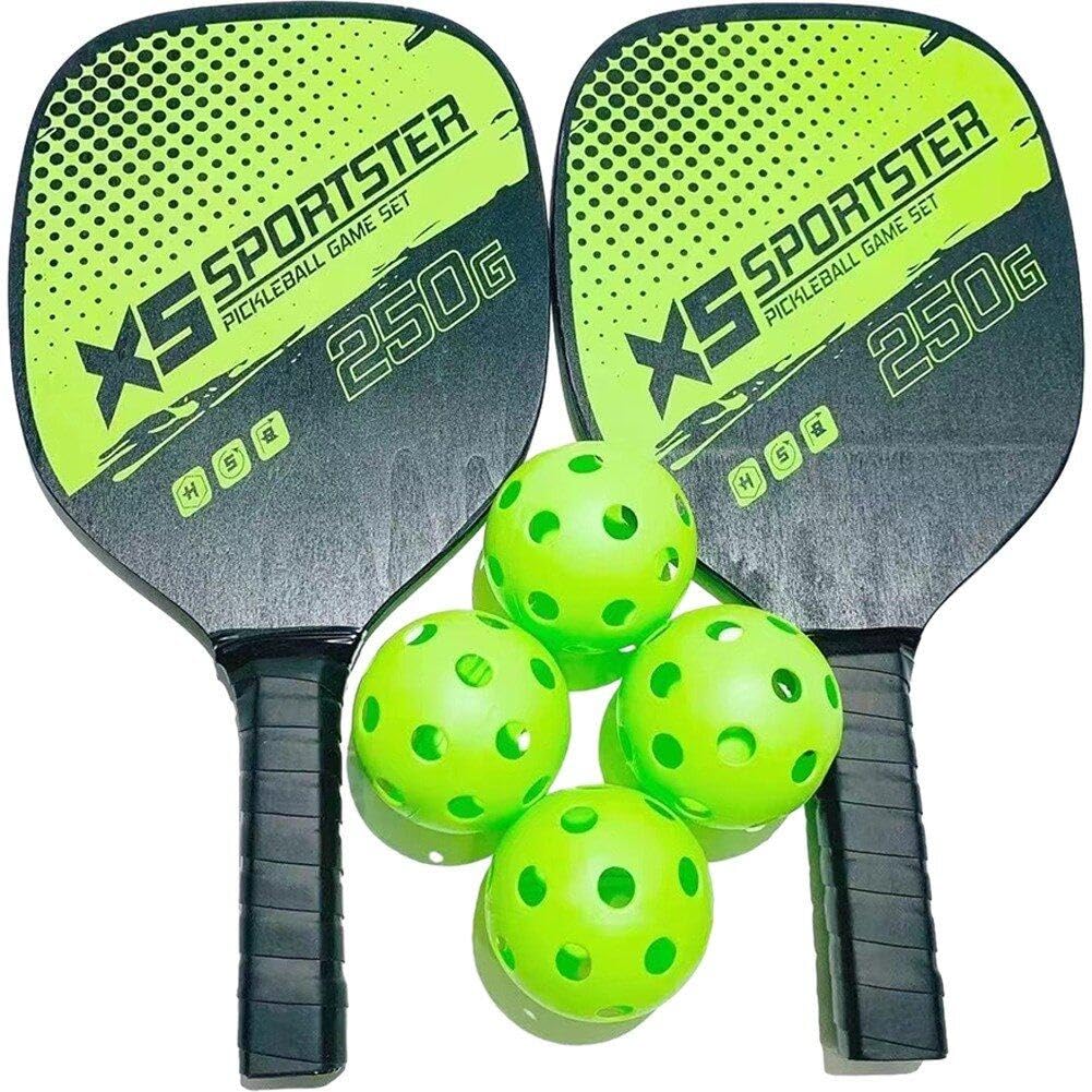 Kit de pickleball léger Wudaizhi comprenant sac de transport et balles
