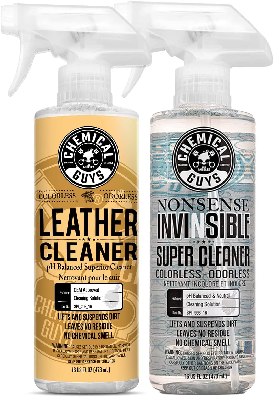 Leather and Multi-Surface Cleaner Bundle (16 fl oz)