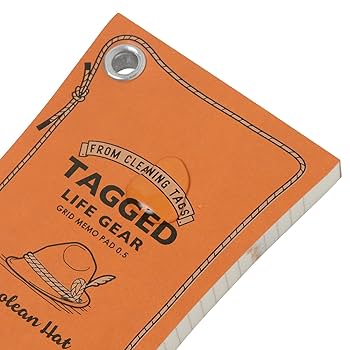 Amazon.co.jp: ハイモジモジ メモ帳 タグド ライフギア