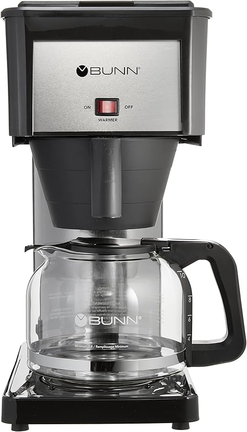 Amazon BREWER,COFFEE,10CUP,BK Bunn コーヒーメーカー