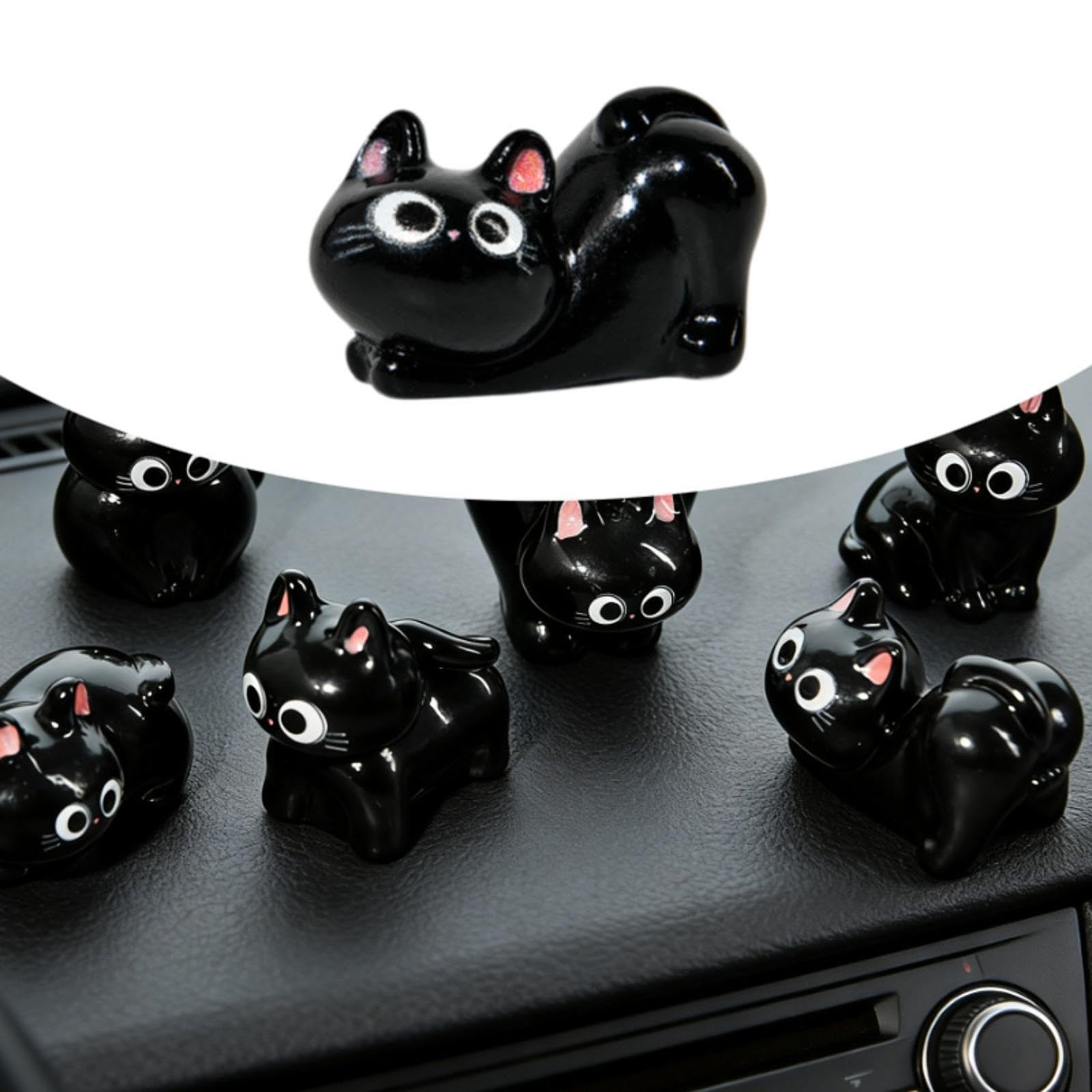 Amazon.co.jp: STARTIST 黒猫の置物 樹脂像 コレクター向け モダン