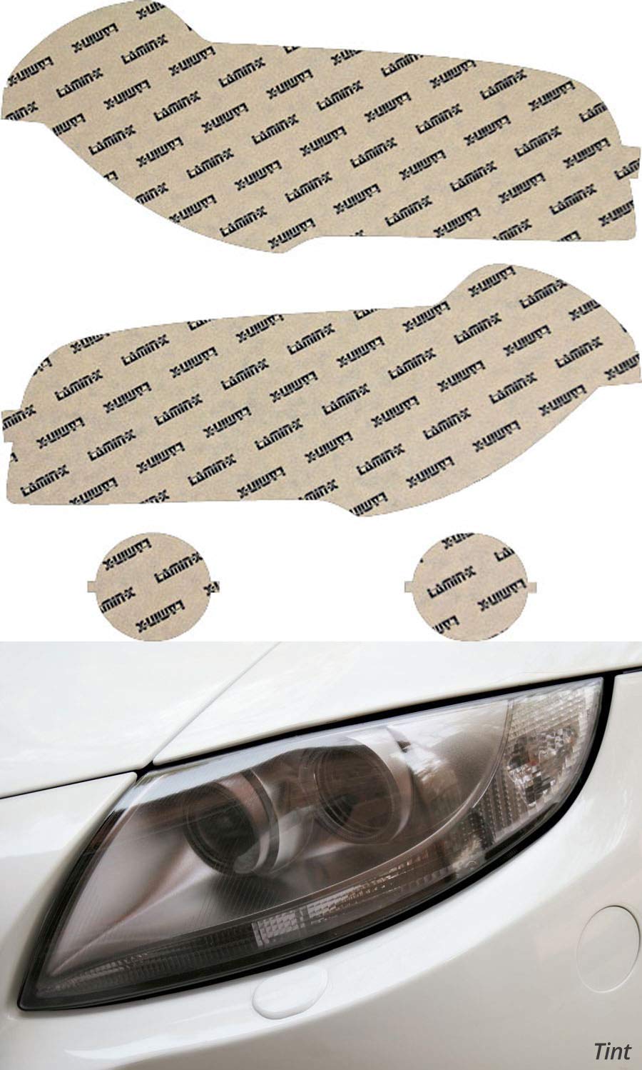 Lamin-x Custom Fit Tint Headlight Covers for BMW X3 (04-10)