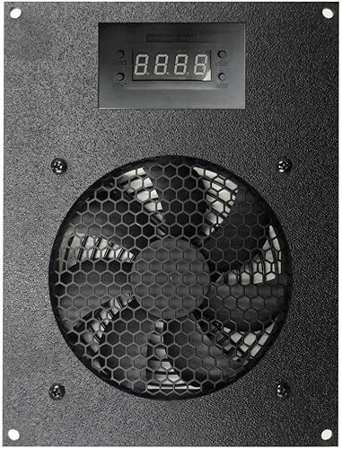 Miniatura 7 de Coolerguys Kit de enfriamiento de termostato programable para gabinetes, AV y componentes (plástico, individual 4.724 in Pro)