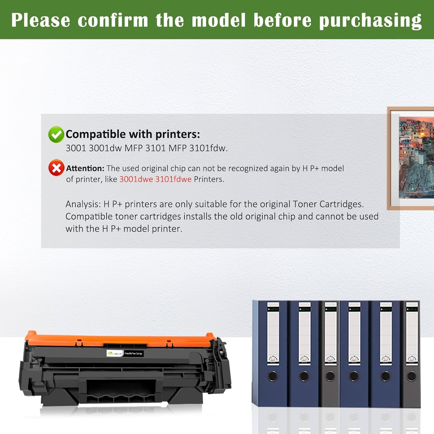 GREENPRINT 【NO CHIP with Tool】 138X W1380X Compatible for H P 138A W1380A Toner Cartridge High Capacity 4000 Pages Replacement with H P 3001dw 3001dw 3101 3101fdw (1*Black)