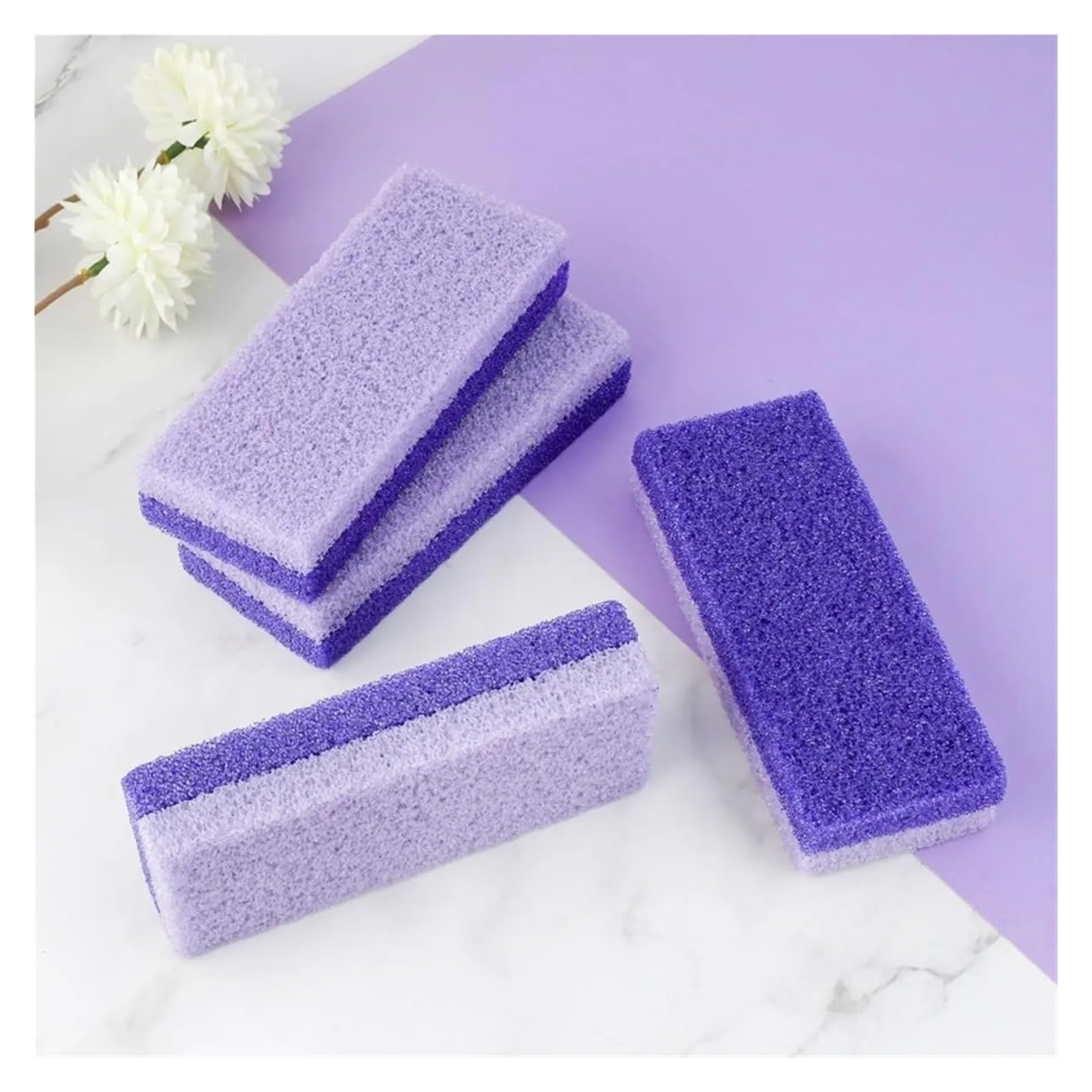 Piedra Pómez for El Cuidado De Los Pies, Depurador Piel Muerta Doble Cara 2 En 1 for Removedor Manos Y Cuerpo(10Pcs)