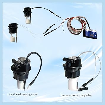 Battery Electrolyte Level Indicator, Battery Fluid and Temperature Sensor Alarm with LED Indicator