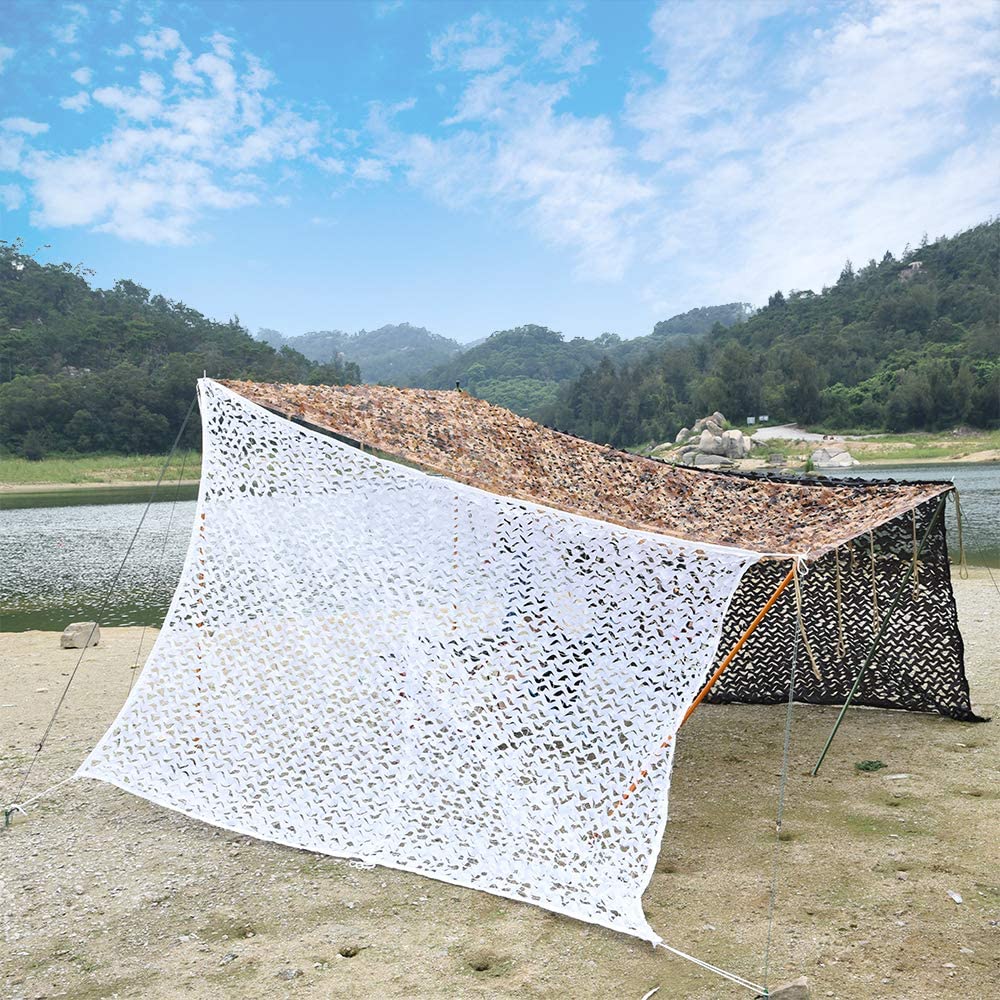 Tarnnetz Sonnenschutz Camouflage Netz Sichtschutz Jagd Haus Garten Camping Netz Tarnung Party Dekoration