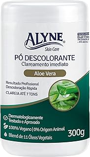 Alyne, Pó Descolorante, Aloe Vera, 300 g, Verde