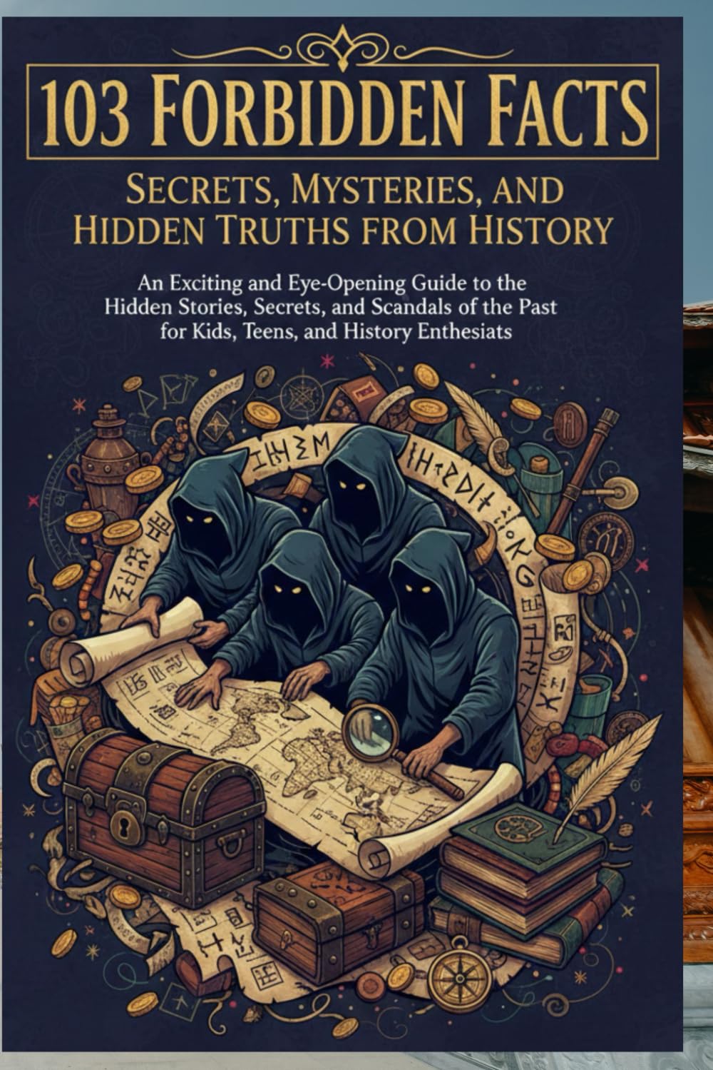 103 Forbidden Facts: Secrets, Mysteries, and Hidden Truths From History: An Exciting and Eye-Opening Guide to the Hidden Stories, Secrets, and Scandals of the Past for Kids,Teens, and History