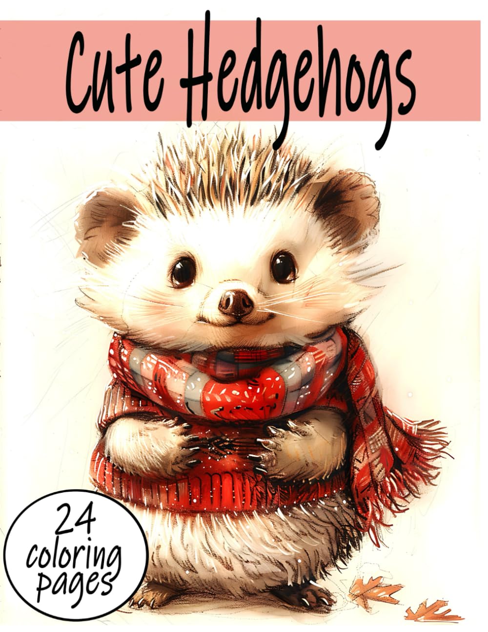 Cute Hedgehogs: An Adorable Coloring Book