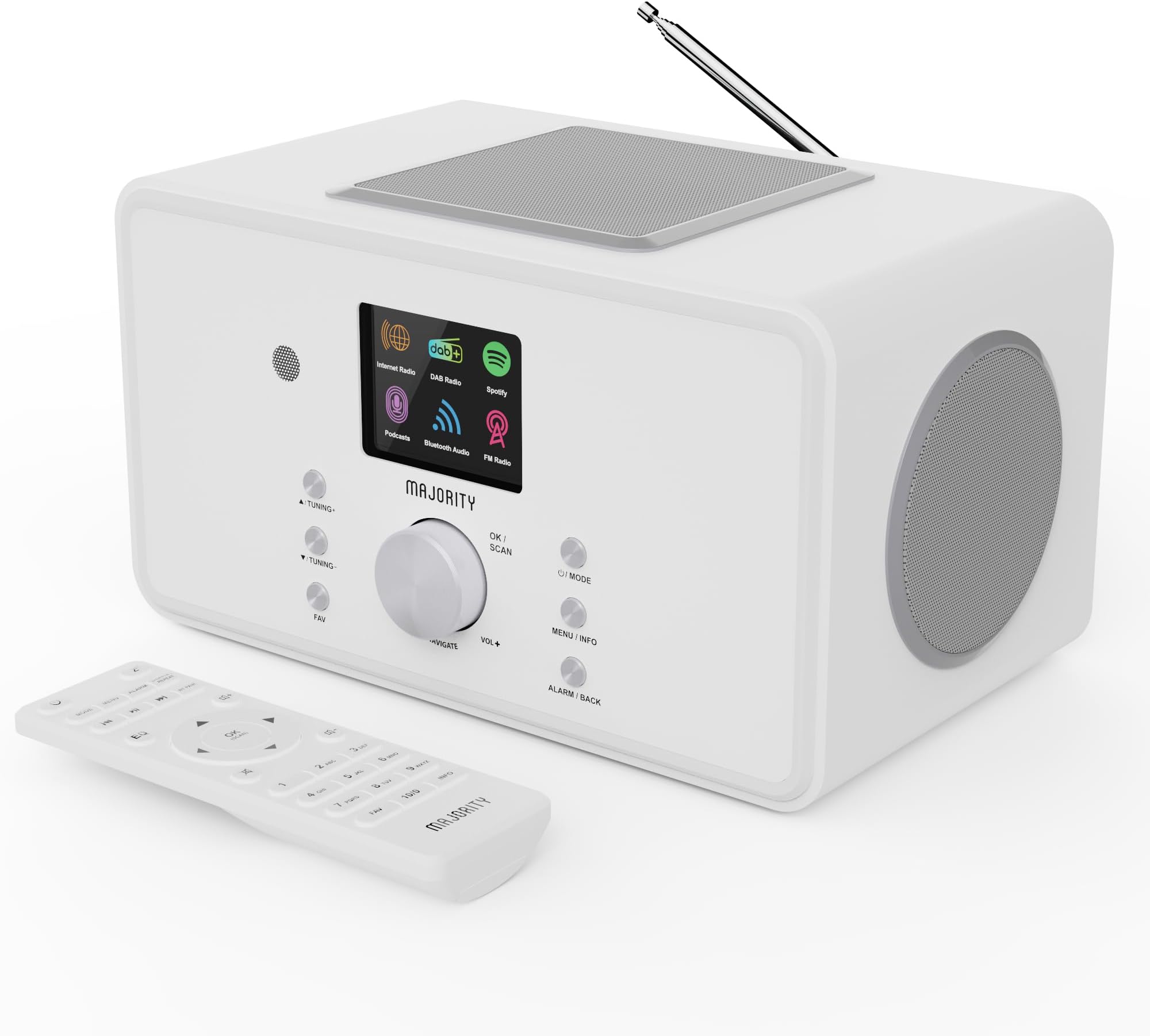 Philips Radio Internet R8805/10 Con DAB+, Spotify, Bluetooth E Base Wireless Qi - Radiosveglia Con Caricatore - Foto 8