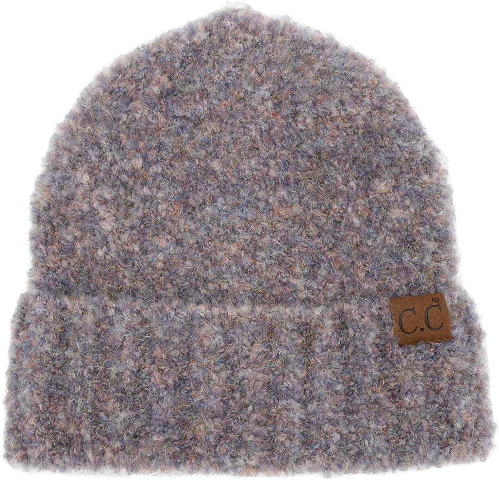 C.C Unisex Warm Soft Recycled Yarn Skully Beanie
