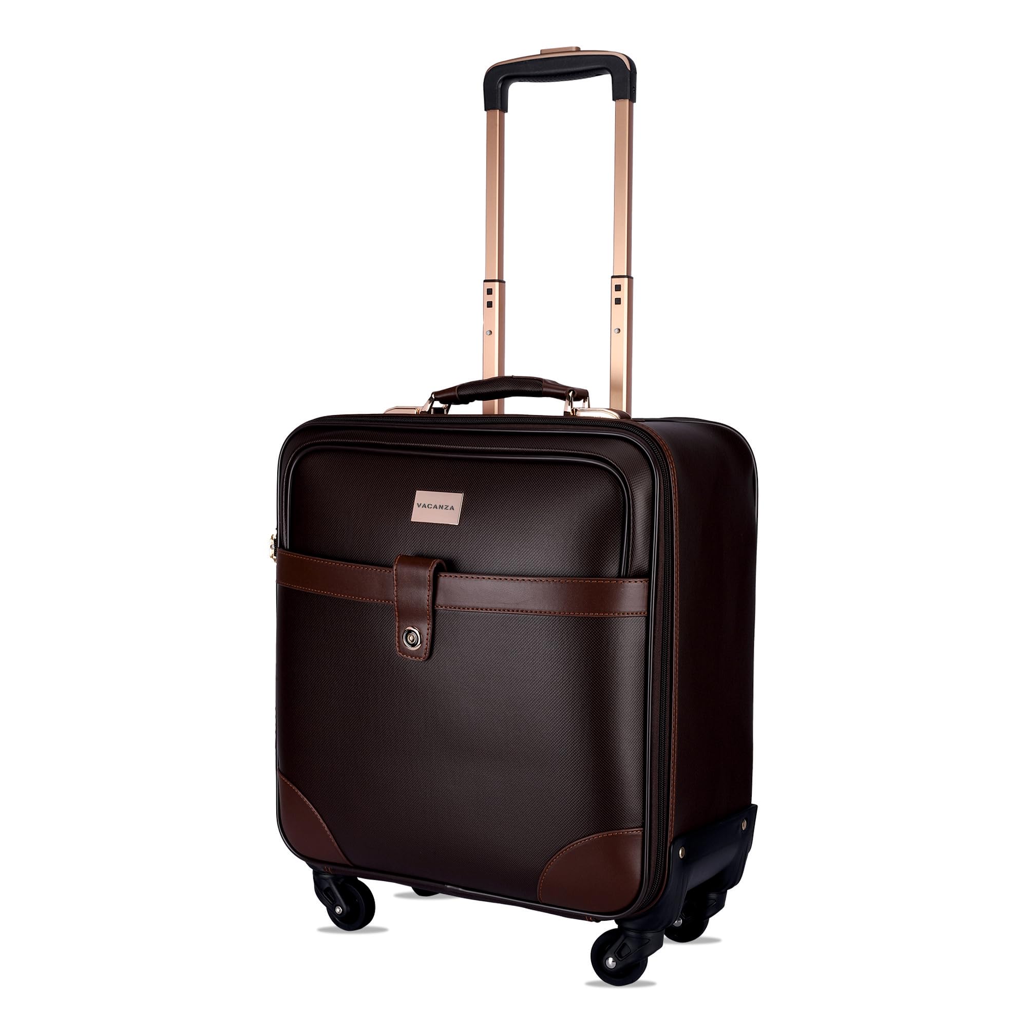 3g Vacanza Small Cabin Luggage 18 Inch Wheels Vegan Desertcart