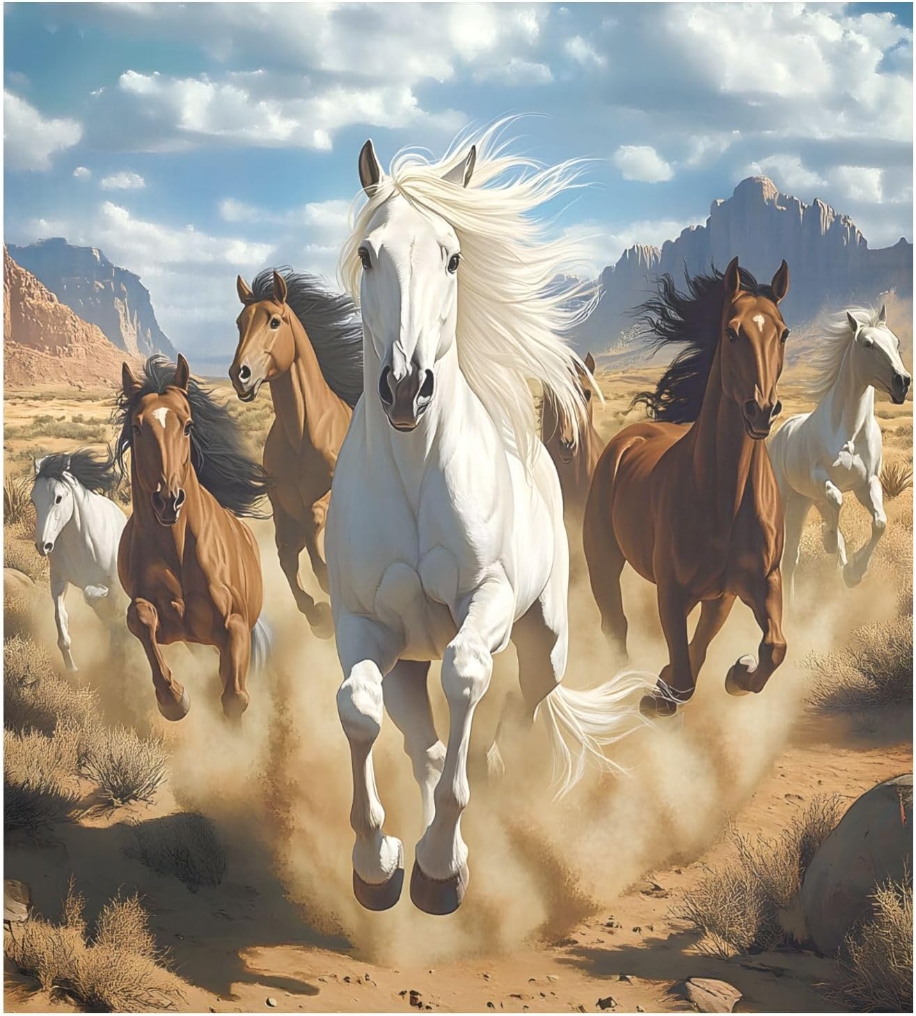 Dishwasher Magnet Cover Large Magnetic Stickers Running Horse Front Dishwasher Cover Reusable Decal for Home Kitchen Refrigerator Decorative Lid Washing Machine Laundry